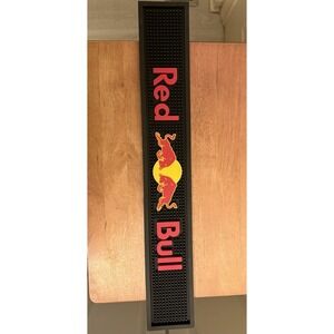 Red Bull Bar Mat 24" Drip Mat  Rubber New
